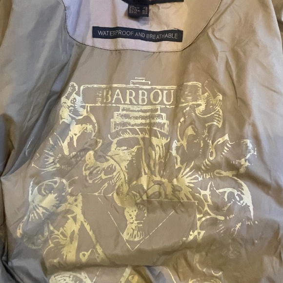 NWOT Tab Barbour spring rain utility safari belter jacket 8 - Picture 4 of 10